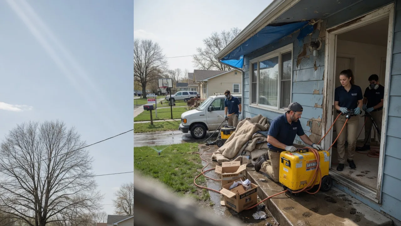 Basement Flood Cleanup in East Haven, VT near me